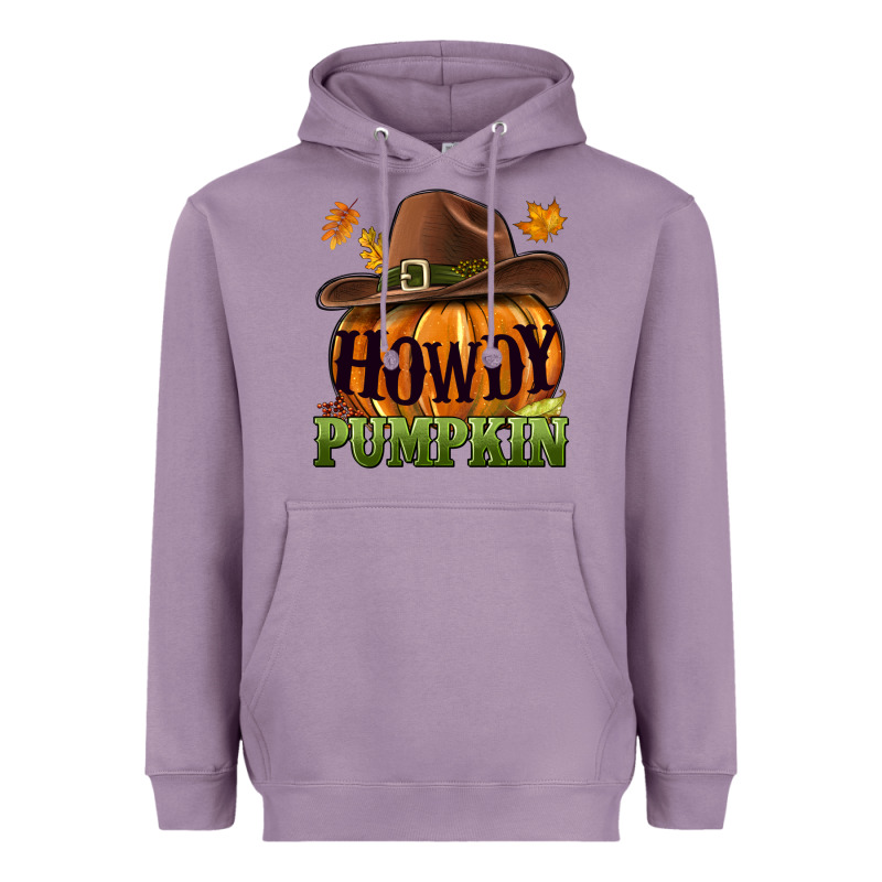 Howdy Pumpkin Heavyweight Hoodie by NancyCooperArtShop | Teevron