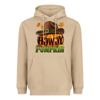 Mushroom Howdy pumpkin Heavyweight Hoodie - NancyCooperArtShop