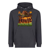 Smoke Howdy pumpkin Heavyweight Hoodie - NancyCooperArtShop