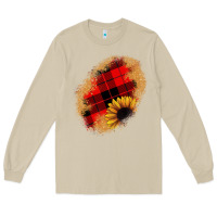 Mushroom sunflower Christmas patch Long Sleeve Tee - JahusDesignShop