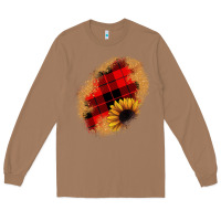 Toasted Coconut sunflower Christmas patch Long Sleeve Tee - JahusDesignShop