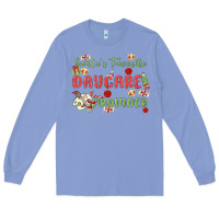Colony Blue santa's favorite daycare provider Long Sleeve Tee - MaliasSmallBusiness