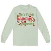 Matcha santa's favorite daycare provider Long Sleeve Tee - MaliasSmallBusiness