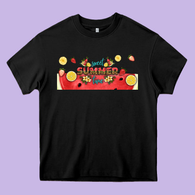 Sweet Summer Time Libbey Cup Heavy Core Tee Designed By Hra Design Shop