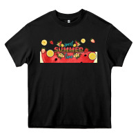 Black sweet summer time libbey cup Heavy Core Tee - HRA Design Shop
