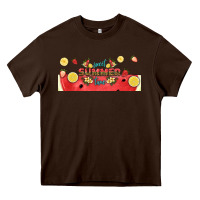 Chocolate Brown sweet summer time libbey cup Heavy Core Tee - HRA Design Shop