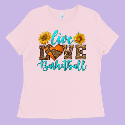 Live Love Basketball Ladies Tee Designed By Hra Design Shop
