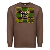 Chestnut dad daily affirmations Premium Sweatshirt - TumblerDesignByShophia