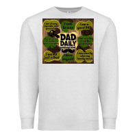Oatmeal Heather dad daily affirmations Premium Sweatshirt - TumblerDesignByShophia