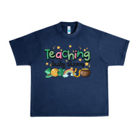 Navy teaching lucky charm Urban Heavy Tee - MaliasSmallBusiness