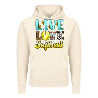 Vintage Artic live love softball Vintage Hoodie - LillyAllenDesigns