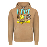Vintage Camel live love softball Vintage Hoodie - LillyAllenDesigns
