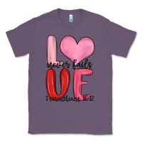 Lavender love never fails valentine s day Classic Tee - MaliasSmallBusiness