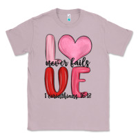 Lilac love never fails valentine s day Classic Tee - MaliasSmallBusiness