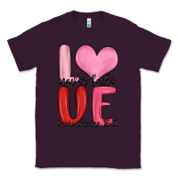 Plum love never fails valentine s day Classic Tee - MaliasSmallBusiness