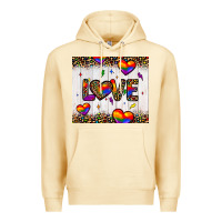 Pina Colada love hearts pride tumbler Premium Hoodie - JahusDesignShop