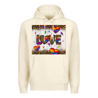 Sandshell love hearts pride tumbler Premium Hoodie - JahusDesignShop