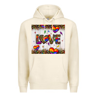 Tofu love hearts pride tumbler Premium Hoodie - JahusDesignShop