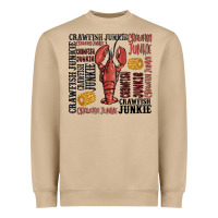 Crawfish Junkie Heavyweight Sweatshirt | Teevron