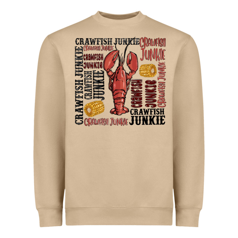 Crawfish Junkie Heavyweight Sweatshirt by MaliasSmallBusiness | Teevron