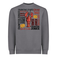 Storm crawfish junkie Heavyweight Sweatshirt - MaliasSmallBusiness