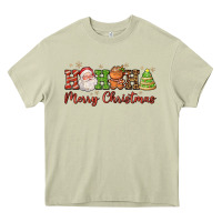 Mossy hohoho merry christmas santa coffee cup tree cooki Heavy Core Tee - FaDigitalArtStudio