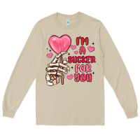 Mushroom i m a sucker for you Long Sleeve Tee - MaliasSmallBusiness