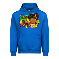 Cobalt black girl magic Urban Hoodie - FaDigitalArtStudio