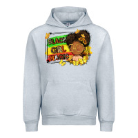 Heather Grey black girl magic Urban Hoodie - FaDigitalArtStudio