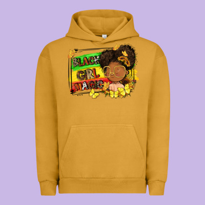 Black Girl Magic Urban Hoodie Designed By Fadigitalartstudio