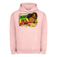 Pigment Salmon black girl magic Urban Hoodie - FaDigitalArtStudio