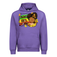 Tulip black girl magic Urban Hoodie - FaDigitalArtStudio