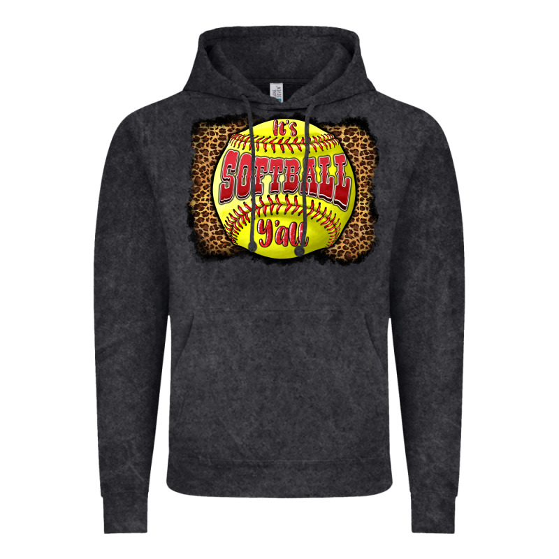 It's Softball Y'all Vintage Hoodie by LillyAllenDesigns | Teevron