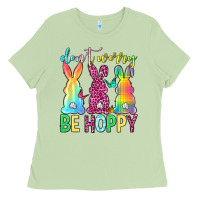 Matcha Don't worry be hoppy Easter Day Ladies Tee - Neo Western