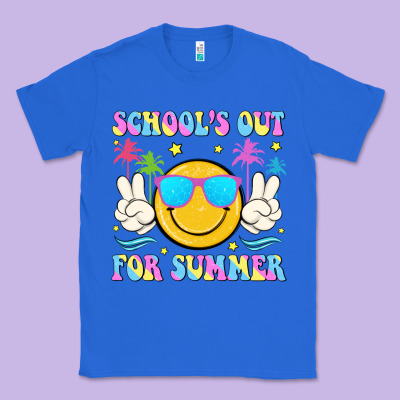 Schools Out For Summer Classic Tee Designed By Jahusdesignshop