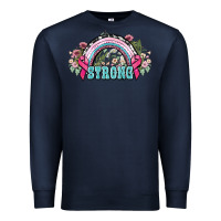 Navy Strong Cancer rainbow Cancer Awareness Premium Sweatshirt - HowdyJamesFarm