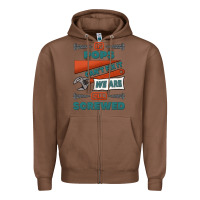 Chestnut if pops can't fix it we are all screwed Zipper Hoodie - Jasminsmagicworld