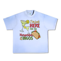 Grape Ice i'm here for the margaritas and tacos Urban Heavy Tee - MaliasSmallBusiness