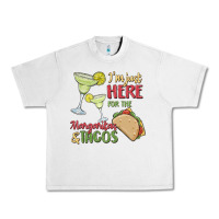 Lunar Rock i'm here for the margaritas and tacos Urban Heavy Tee - MaliasSmallBusiness