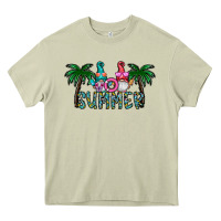 Mossy summer Heavy Core Tee - CowhideDigitalArt