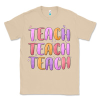 Mushroom teach teach varsity Classic Tee - MaliasSmallBusiness