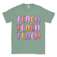 Sage teach teach varsity Classic Tee - MaliasSmallBusiness