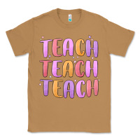 Toasted Coconut teach teach varsity Classic Tee - MaliasSmallBusiness