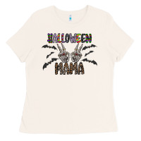 Bone halloween mama Ladies Tee - CowhideDigitalArt