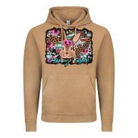Vintage Camel happy easter bunny western background Vintage Hoodie - Jasminsmagicworld