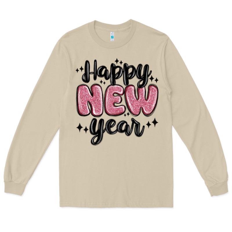 Happy New Year Long Sleeve Tee by MaliasSmallBusiness | Teevron