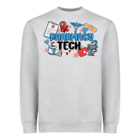 Heather Grey pharmacy tech Heavyweight Sweatshirt - MaliasSmallBusiness