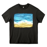 Asphalt glitter beach background Heavy Core Tee - HRA Design Shop