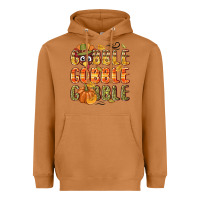 Meerkat Gobble gobble turkey Thanksgiving Heavyweight Hoodie - NancyCooperArtShop