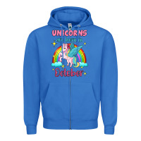 True Royal unicorns are born in october Zipper Hoodie - Jasminsmagicworld